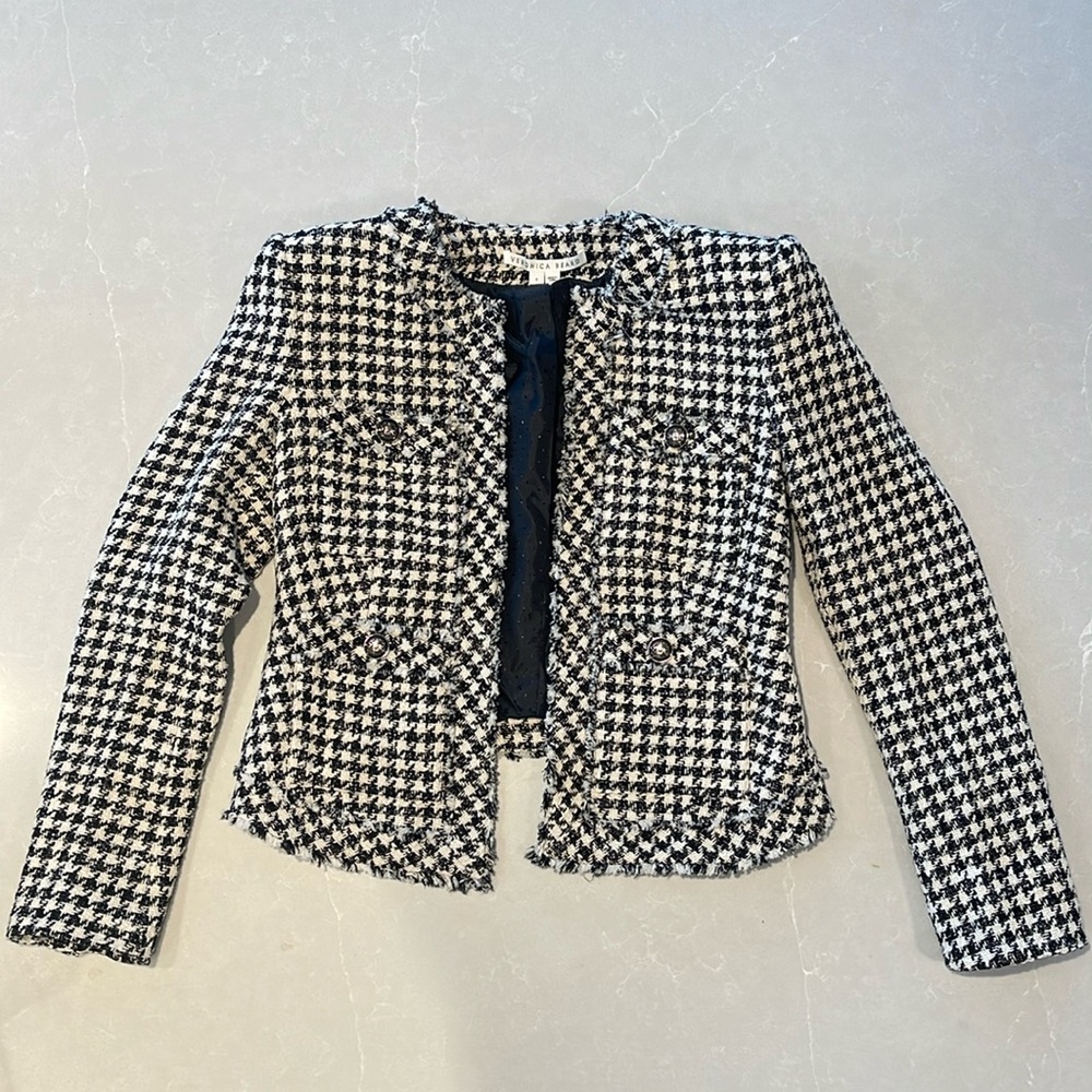 Veronica Beard Houndstooth Blazer/Jacket